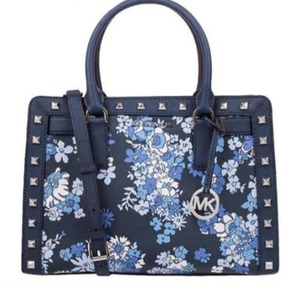 Michael Kors Handbags - Michael Kors DILLON medium Satchel with matching Jet Set Wallet